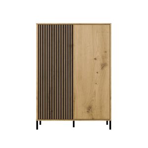 Witryna KAMARO 2DD Slim/Gładki Dąb Artisan Lamele 607989 Witryna KAMARO 2DD Slim/Gładki Dąb Artisan Lamele 607989