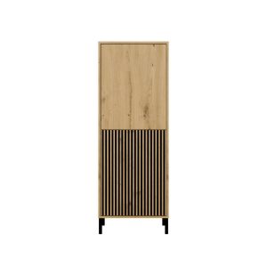 Witryna KAMARO 2DK SLIM/GŁADKI DĄB ARTISAN Lamele 565857 Witryna KAMARO 2DK SLIM/GŁADKI DĄB ARTISAN Lamele 565857