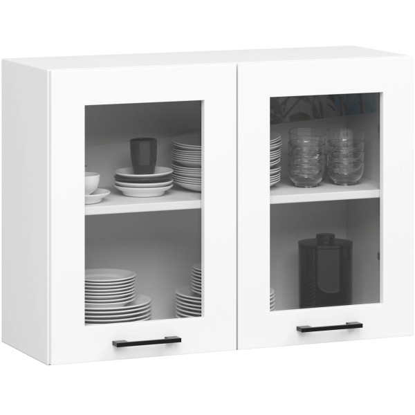 Witryna kuchenna OLIWIA Biała 80x30,5x58 cm 303058