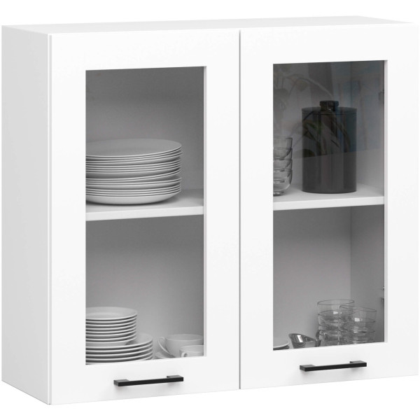 Witryna kuchenna OLIWIA Biała 80x30,5x72 cm 303059
