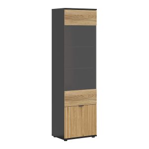 Witryna Luen 57 cm z 2 drzwiami dąb tegola/dąb mauvella 613739 Witryna Luen 57 cm z 2 drzwiami dąb tegola/dąb mauvella 613739
