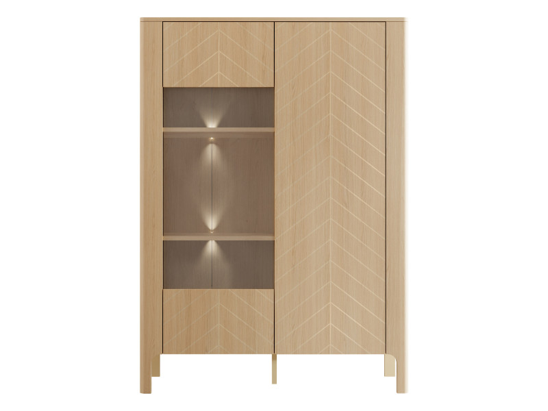 Witryna Malumi MM03 2D z oświetleniem LED białym 863494