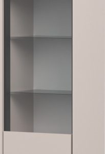 Witryna na książki 50 cm do salonu FLORA kaszmir 1038393 Witryna na książki 50 cm do salonu FLORA kaszmir 1038393