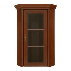 Witryna narożna Kent 60 cm z drzwiami kasztan 1589 Witryna narożna Kent 60 cm z drzwiami kasztan 1589