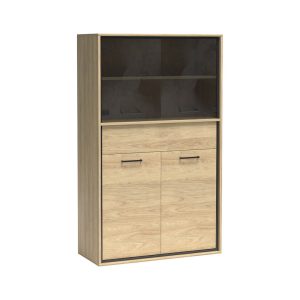 Witryna Niska MILAN 92 cm Hikora Pojemna Cichy Domyk Nowoczesna 136101 Witryna Niska MILAN 92 cm Hikora Pojemna Cichy Domyk Nowoczesna 136101