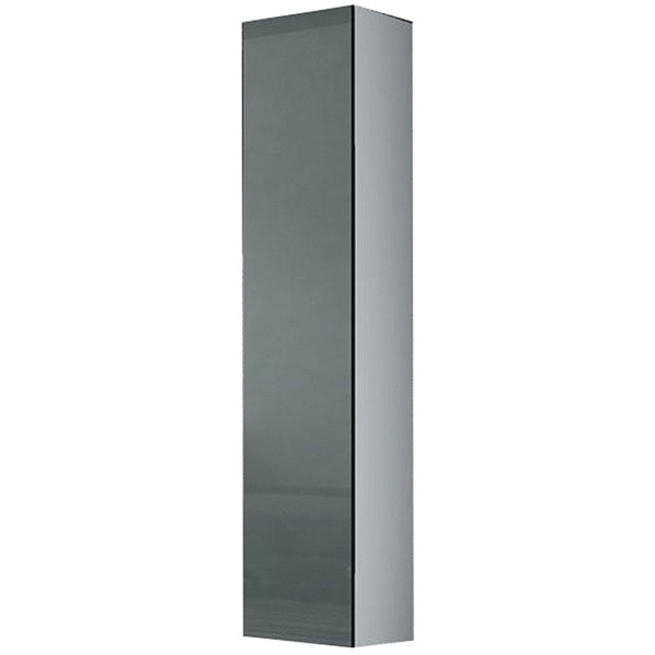 Witryna pionowa pełna VEGA GREY A VG2 biały / szary połysk 234861
