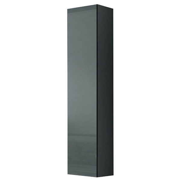 Witryna pionowa pełna VEGA GREY C VG2 szary / szary połysk 234859