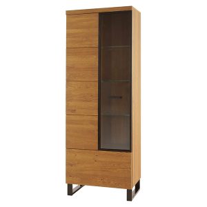 Witryna Pratto-10 67 cm z drzwiami lewostronna dąb rustical 139910
