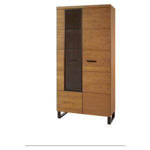 Witryna Pratto-12 96 cm z 2 drzwiami dąb rustical 139912