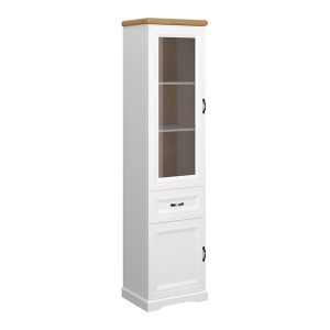 Witryna Riva 52 cm z 2 drzwiami biała 260511 Witryna Riva 52 cm z 2 drzwiami biała 260511