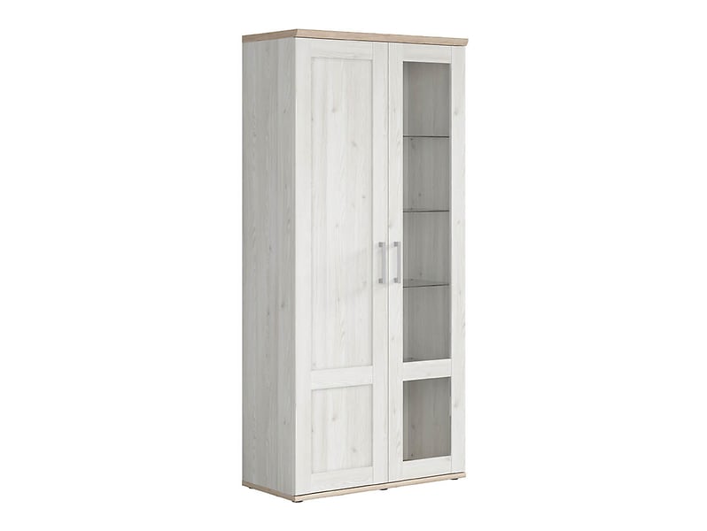 Witryna Romance 93 cm z 2 drzwiami modrzew sibiu jasny 16837