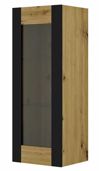 Witryna ścienna dąb artisan - Zeeno 692155