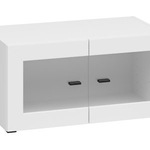 Witryna System 64 z 2 drzwiami biała 787940 Witryna System 64 z 2 drzwiami biała 787940
