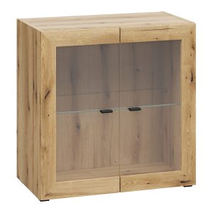 Witryna System 64 z 2 drzwiami dąb coast evoke 787957 Witryna System 64 z 2 drzwiami dąb coast evoke 787957