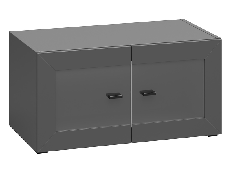 Witryna System 64 z 2 drzwiami grafitowa 787938