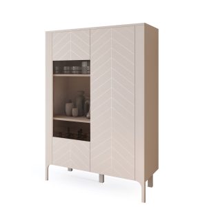 Witryna szeroka 103 cm MELLIS kaszmir 943784