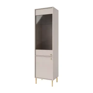 Witryna szklana do salonu Sakai 2 2F T101 Beżowy 716000 Witryna szklana do salonu Sakai 2 2F T101 Beżowy 716000