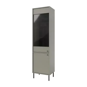 Witryna szklana do salonu Sakai 2 2F T101 Eukaliptus 715998 Witryna szklana do salonu Sakai 2 2F T101 Eukaliptus 715998