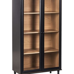 Witryna TINGLEDALE 80 cm Czarny 430351