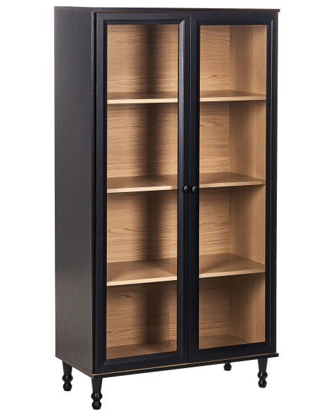 Witryna TINGLEDALE 80 cm Czarny 430351