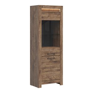 Witryna Torin 71 cm z 2 drzwiami dąb ribbeck brąz 42276 Witryna Torin 71 cm z 2 drzwiami dąb ribbeck brąz 42276