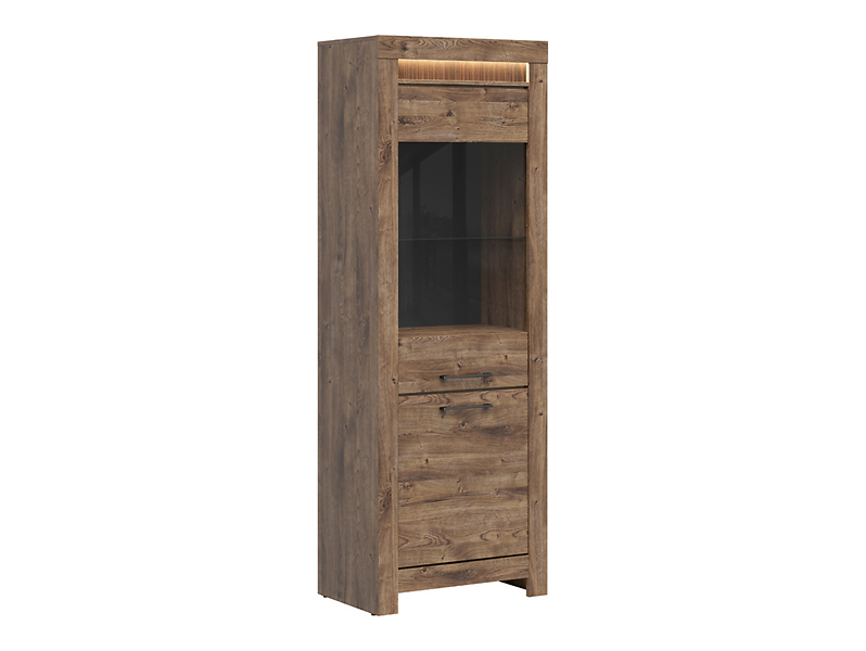 Witryna Torin 71 cm z 2 drzwiami dąb ribbeck brąz 42276