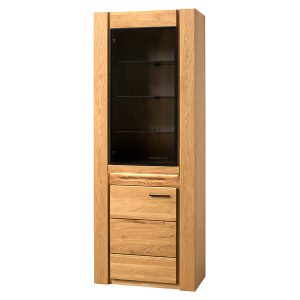 Witryna Velvet-10 75 cm z drzwiami lewostronna dąb natura 371237 Witryna Velvet-10 75 cm z drzwiami lewostronna dąb natura 371237