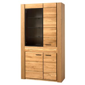 Witryna Velvet-12 100 cm z 4 drzwiami wysoka dąb natura 371238 Witryna Velvet-12 100 cm z 4 drzwiami wysoka dąb natura 371238