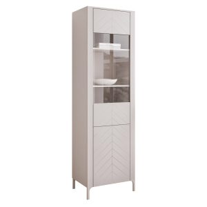 Witryna wąska wysoka LORIEN 60 cm kaszmir 710975 Witryna wąska wysoka LORIEN 60 cm kaszmir 710975