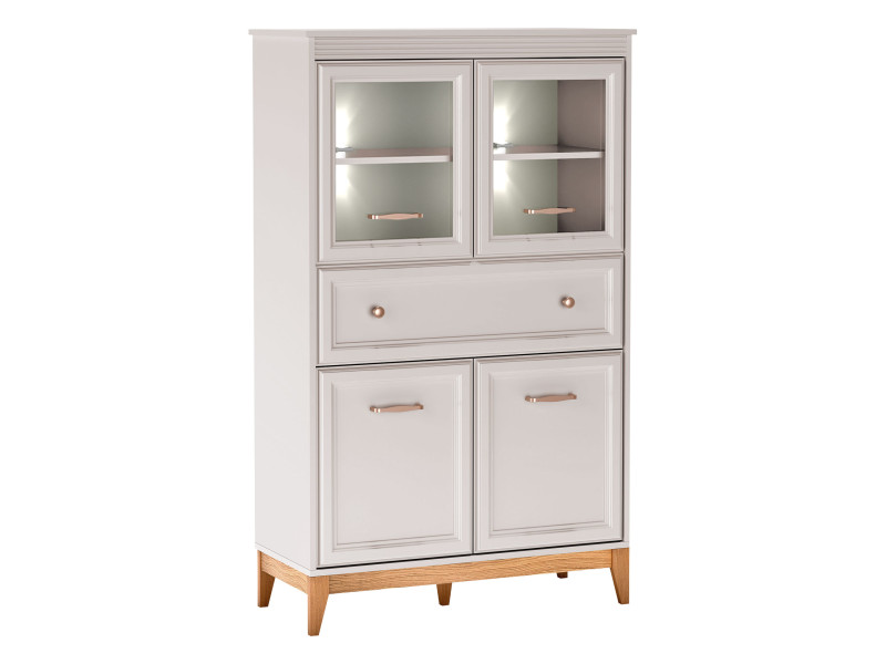 Witryna Windsor W-05 z białym oświetleniem LED 812551