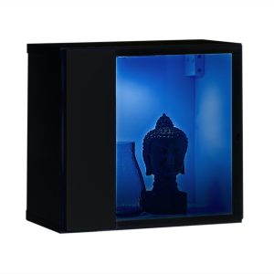 Witryna wisząca SWITCH czarny 30 cm + LED 937706 Witryna wisząca SWITCH czarny 30 cm + LED 937706