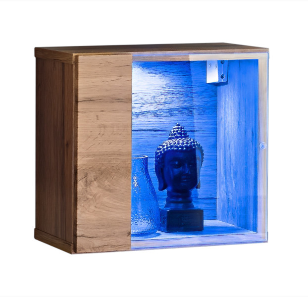 Witryna wisząca wotan SWITCH 30 cm + LED 937704