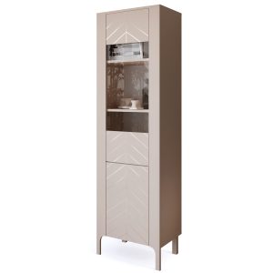 Witryna wysoka 60 cm na książki MELLIS kaszmir 943783 Witryna wysoka 60 cm na książki MELLIS kaszmir 943783