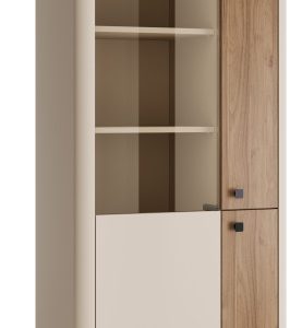 Witryna wysoka 73 cm przeszklona z oświetleniem AVEN 1069894 Witryna wysoka 73 cm przeszklona z oświetleniem AVEN 1069894