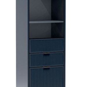 Witryna Wysoka LINK LS-5 indigo GRANAT RYFLOWANE FRONTY 135343