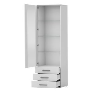 Witryna wysoka Soho S01 z oświetelniem LED – białym 770344