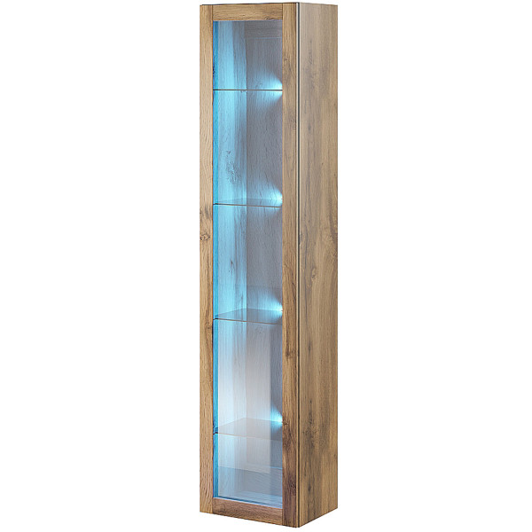 Witryna ze szkłem VEGA VG3F dąb wotan 233765