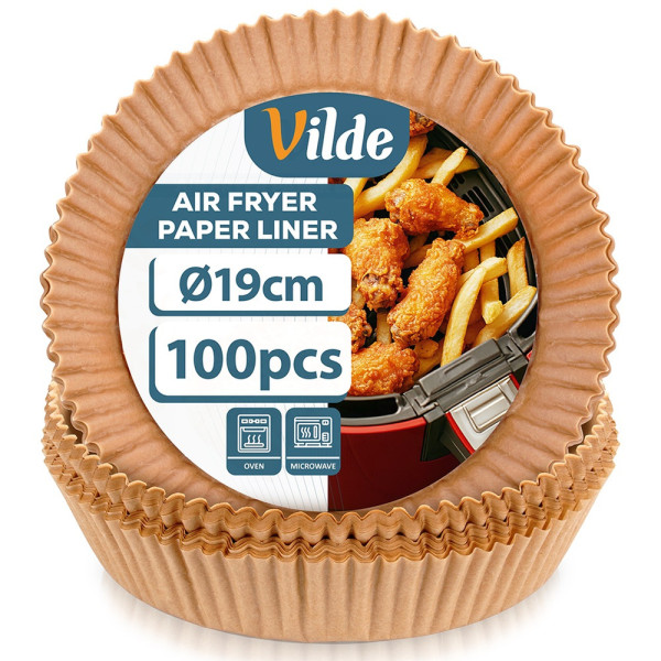 Wkład do frytkownicy beztłuszczowej Air Fryer papierowy 19 cm 100 szt. 777091