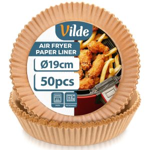 Wkład do frytkownicy beztłuszczowej Air Fryer papierowy 19 cm 50 szt. 777082 Wkład do frytkownicy beztłuszczowej Air Fryer papierowy 19 cm 50 szt. 777082