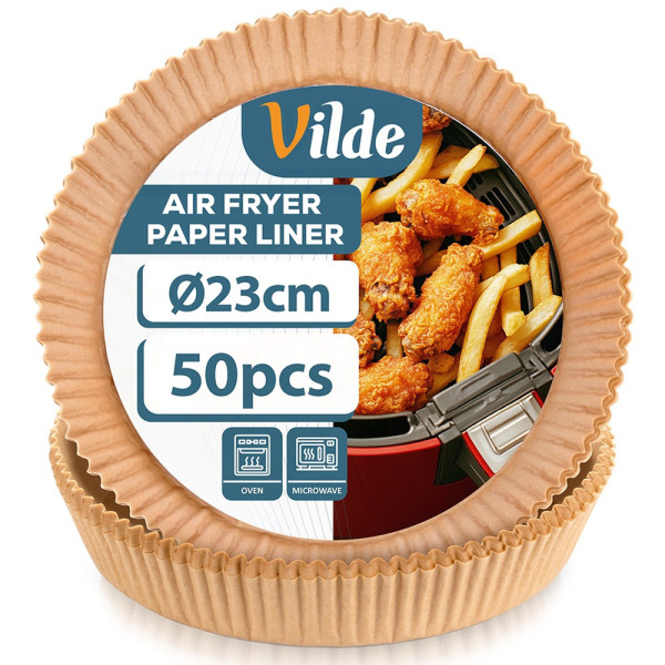 Wkład do frytkownicy beztłuszczowej Air Fryer papierowy 23 cm 50 szt. 777087