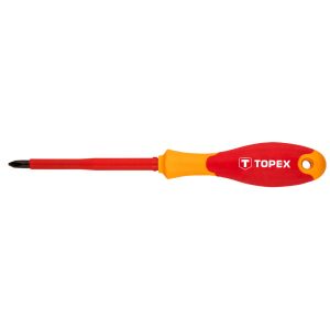 Wkrętak krzyżowy 1000V, PH1 x 80 mm TOPEX 39D476 184740