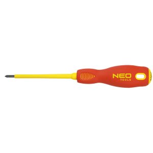 Wkrętak śrubokręt krzyżowy izolowany 1000V, PZ2 x 100mm NEO 184958 Wkrętak śrubokręt krzyżowy izolowany 1000V, PZ2 x 100mm NEO 184958