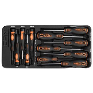 Wkrętaki PZ, TX, 12 szt. Neo Custom Pro 84-247 184758 Wkrętaki PZ, TX, 12 szt. Neo Custom Pro 84-247 184758