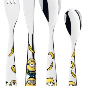 WMF Sztućce dla dziecka Minionki 4 elementy 1037854 WMF Sztućce dla dziecka Minionki 4 elementy 1037854
