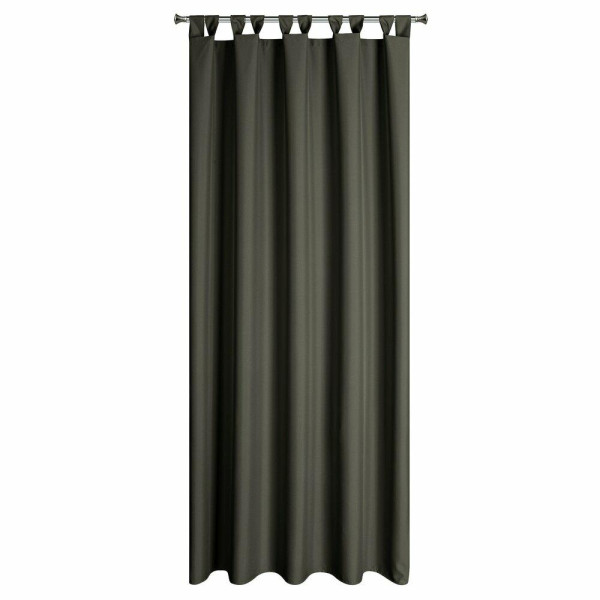 Wodoodporna zasłona ogrodowa tarasowa grafit 155x220 cm styl loft 1021578