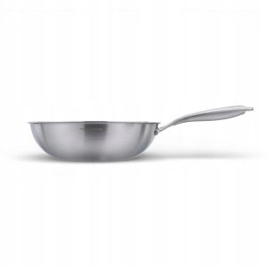 Wok 30 Cm Stal Nierdzewna Masterpan Indukcja Gaz 943978
