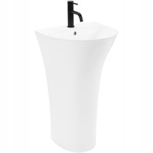 Wolnostojąca Ceramiczna Umywalka Rita White – Rea 234359