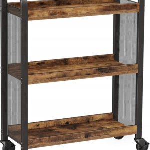 Wózek kuchenny 66x26x85 cm NA KÓŁKACH do serwowania LRC66BX 290697 Wózek kuchenny 66x26x85 cm NA KÓŁKACH do serwowania LRC66BX 290697