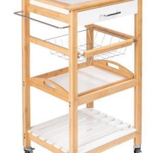 Wózek kuchenny na kółkach FINJA, WENKO 96111 Wózek kuchenny na kółkach FINJA, WENKO 96111