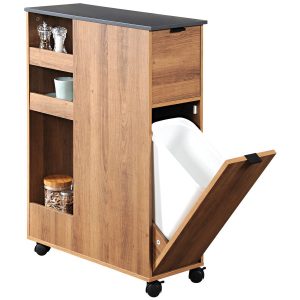 Wózek kuchenny z pojemnikiem 86x25x60 cm COBB 281814 Wózek kuchenny z pojemnikiem 86x25x60 cm COBB 281814